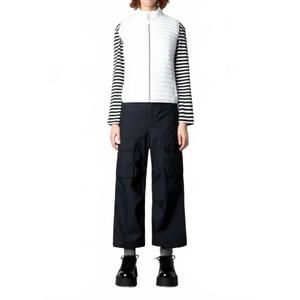 NEW SAVE THE DUCK arabella puffer vest in white